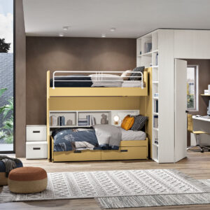 Cameretta con stanza studio